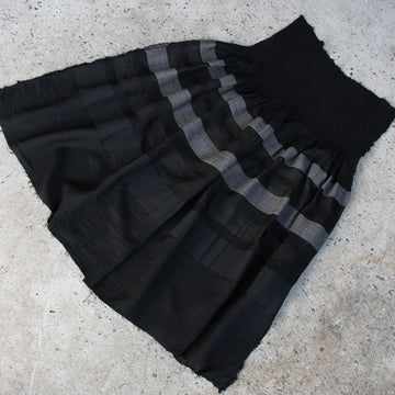 Japanese Black/Grey Striped Skirt Pack